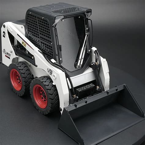 rc bobcat skid steer toy|toy skid loader with forks.